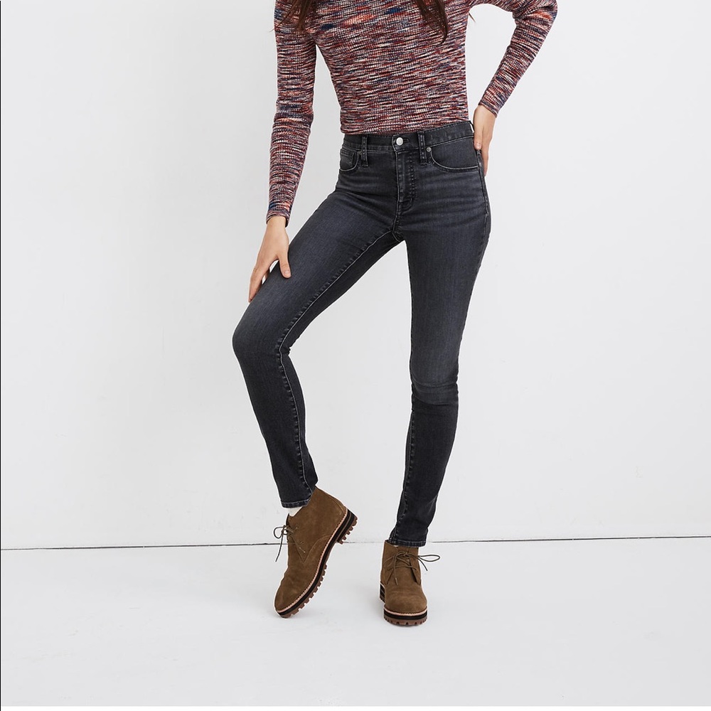 Madewell Tall 9’ Rise Skinny in Clarksville Wash